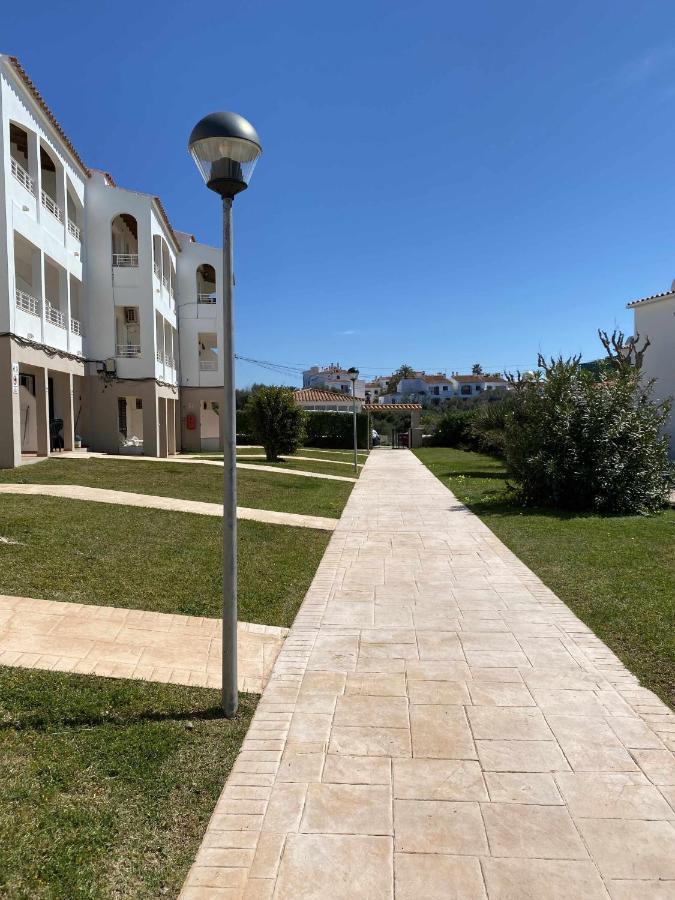 Apartamento Bajo Con Piscina Macarella Cala'N Blanes  Exteriör bild