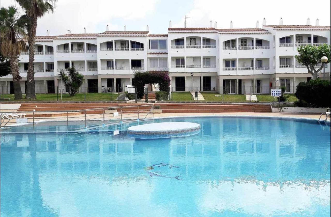 Apartamento Bajo Con Piscina Macarella Cala'N Blanes  Exteriör bild