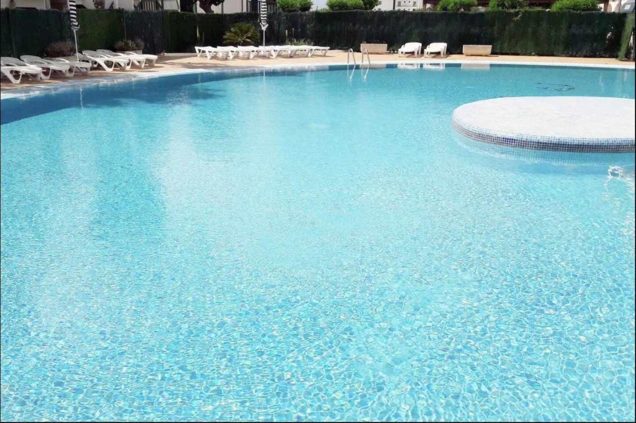 Apartamento Bajo Con Piscina Macarella Cala'N Blanes  Exteriör bild